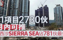 Sierra Sea，yoho West Parkside等11个新盘登场