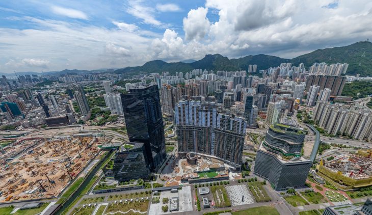 香港启德整体景观及（天玺天高空实景） (1)