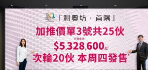 香港房产旺角新楼盘利奥坊首隅房价532万至707万元